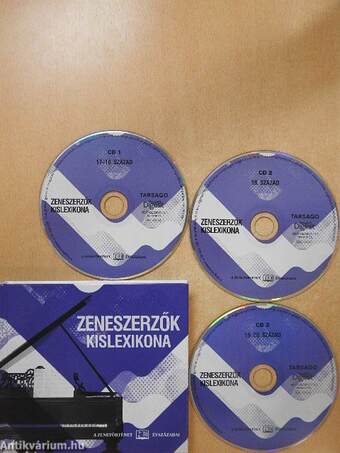 Zeneszerzők kislexikona - CD-vel