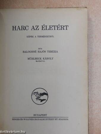 Harc az életért