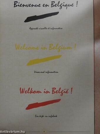 Bienvenue en Belgique!