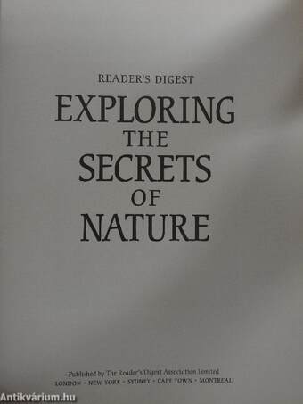 Exploring the Secrets of Nature