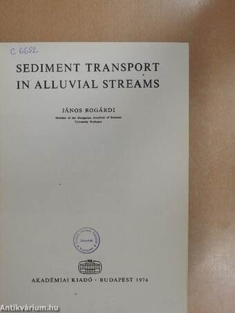 Sediment Transport in Alluvial Streams