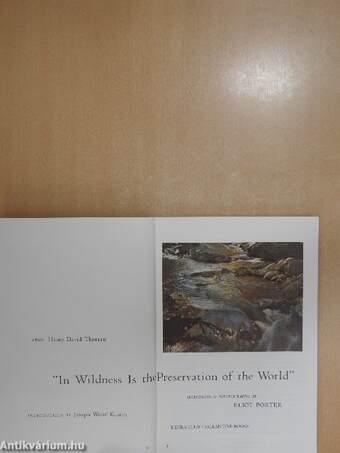 "In Wildness Is the Preservation of the World"