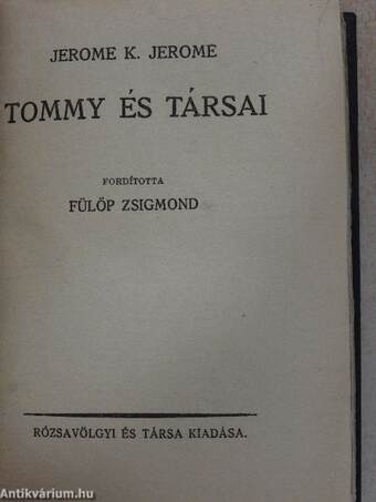 Tommy és társai