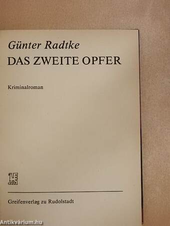 Das zweite Opfer