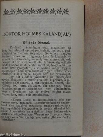 Doktor Holmes kalandjai 1-5.