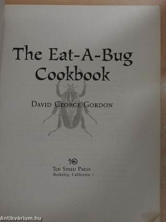 The Eat-A-Bug Cookbook