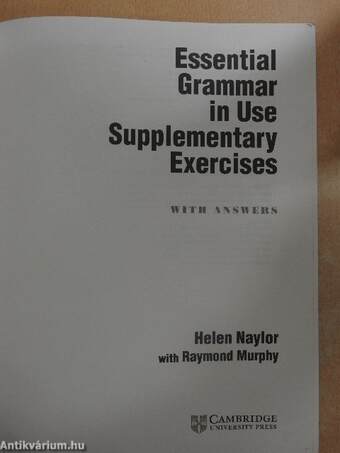 Essential Grammar in Use Supplementary Exercises