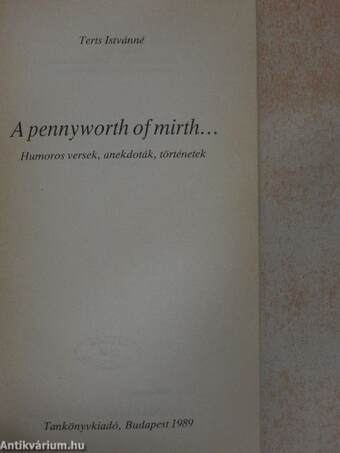 A Pennyworth of Mirth...