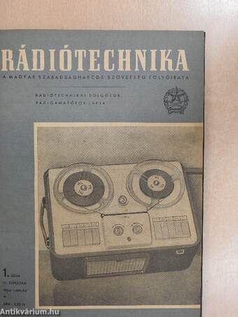 Rádiótechnika 1954. január-december