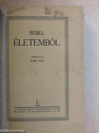 Életemből I-III.