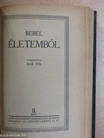 Életemből I-III.