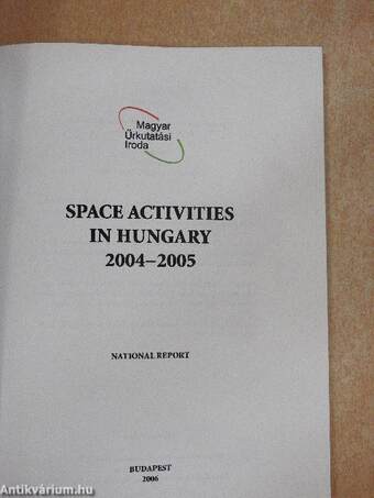 Space activities in Hungary 2004-2005