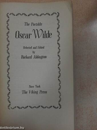 The Portable Oscar Wilde