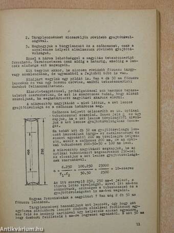 Távcsőtükör házi készítése (dedikált példány)