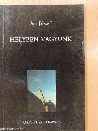 Helyben vagyunk