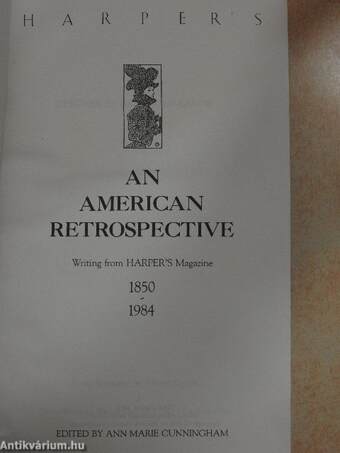 An American Retrospective