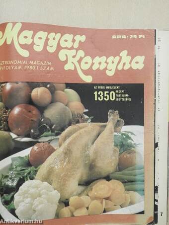 Magyar Konyha 1980-81. január-december