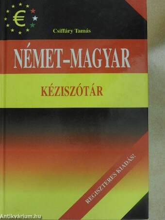 Német-magyar kéziszótár