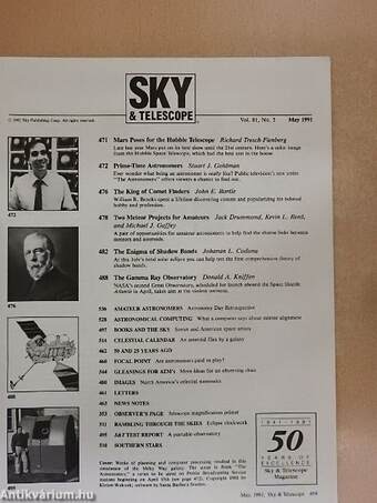 Sky & Telescope May 1991