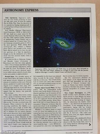 Sky & Telescope November 1992