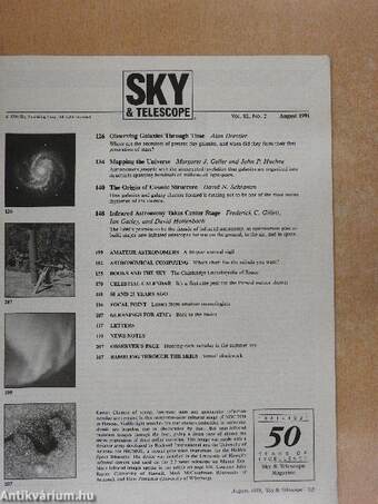 Sky & Telescope August 1991