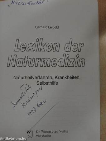 Lexikon der Naturmedizin