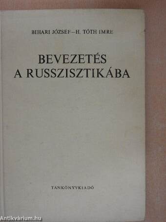 Bevezetés a russzisztikába