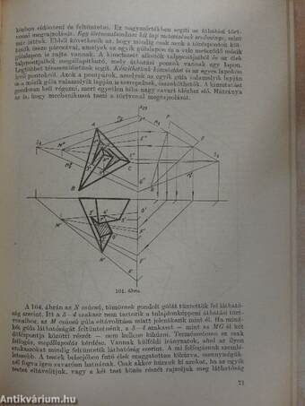 Ábrázoló geometria műszaki rajz