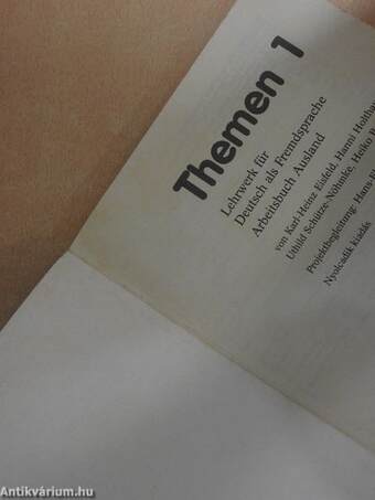 Themen 1 - Arbeitsbuch