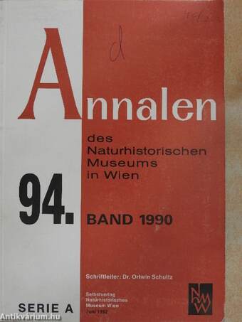 Annalen des Naturhistorischen Museums in Wien 1990/94