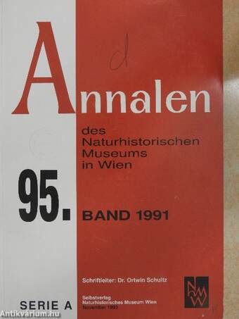 Annalen des Naturhistorischen Museums in Wien 1991/95