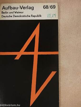 Verlagsverzeichnis 1968/1969
