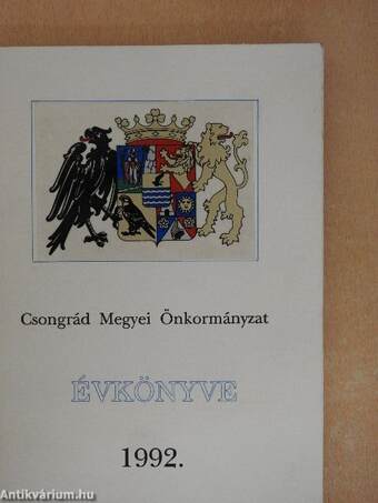 Csongrád Megyei Önkormányzat Évkönyve 1992.