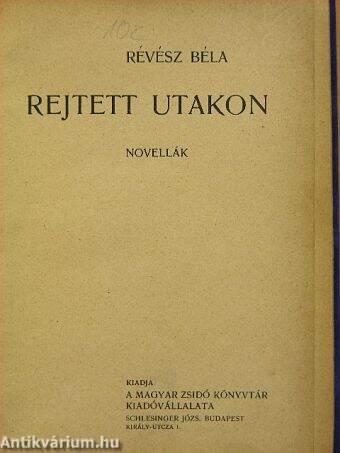 Rejtett utakon