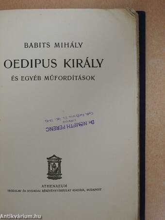 Oedipus király