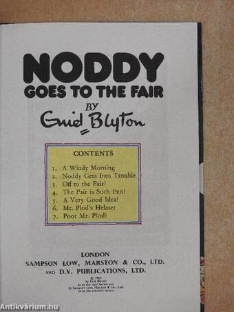 Noddy Goes to the Fair