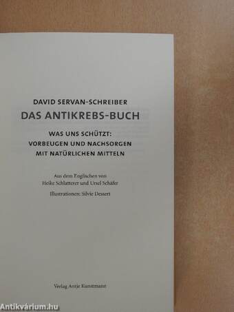 Das Antikrebs-Buch