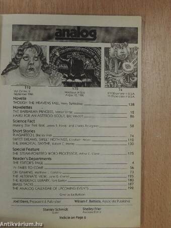 Analog September 1986