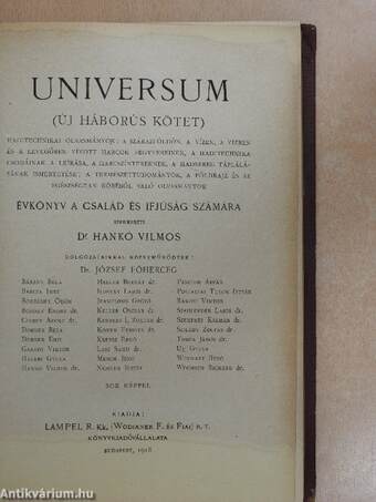 Universum VIII.