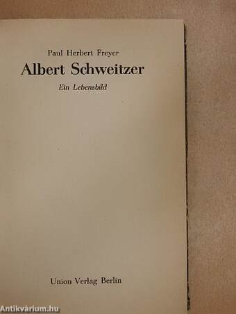 Albert Schweitzer