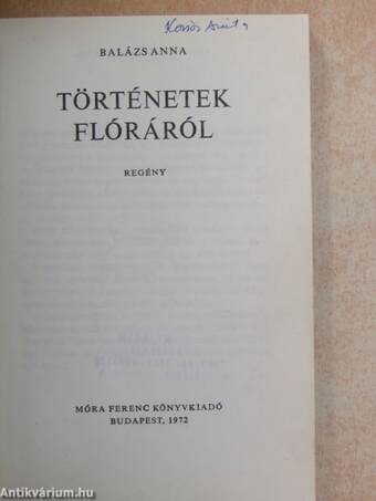 Történetek Flóráról