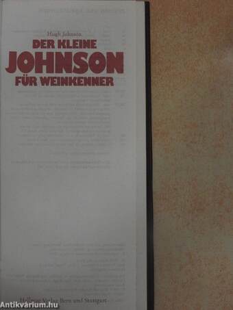 Der kleine Johnson für Weinkenner