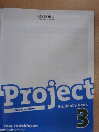 Project 3. - Student's Book