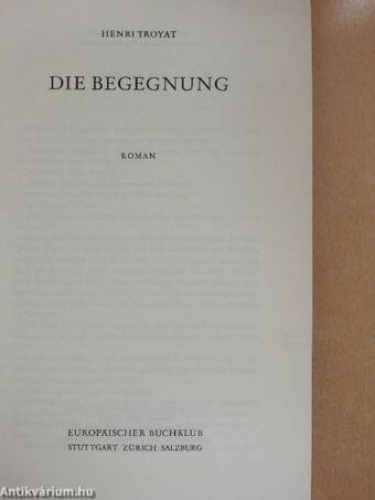 Die Begegnung