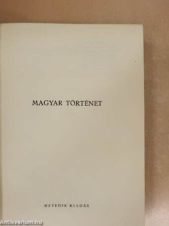 Magyar történet IV.