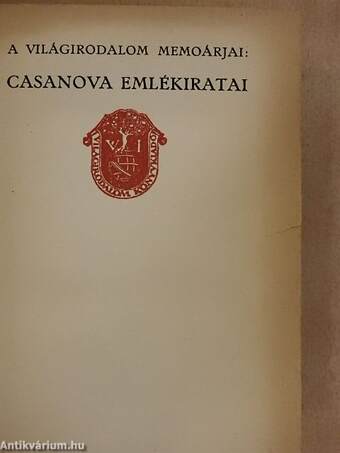 Giacomo Casanova emlékiratai