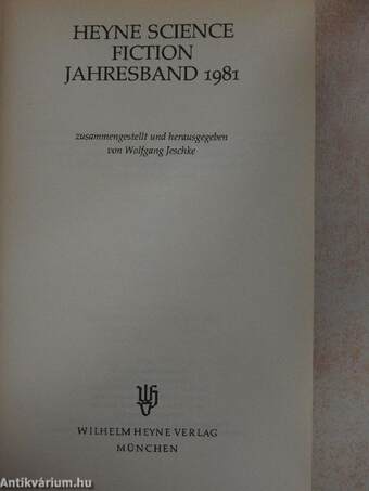 Heyne Science Fiction Jahresband 1981