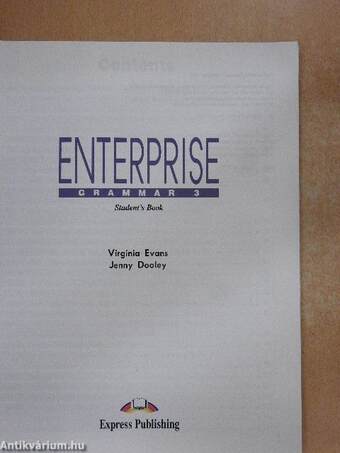 Enterprise 3. - Student's Book Grammar