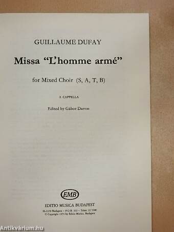 Missa "L'homme armé"