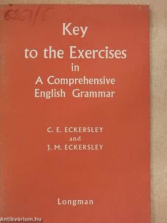 Key to the Exercises in A Comprehensive English Grammar